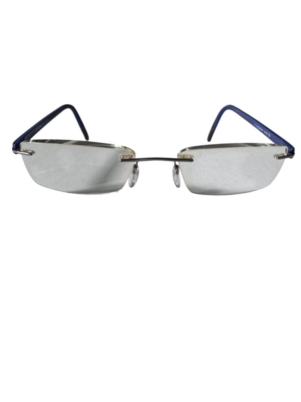 Silhouette Rimless Eyeglass FRAMES ONLY 5377 60 6063 51-19 140 5379 Blue Austria